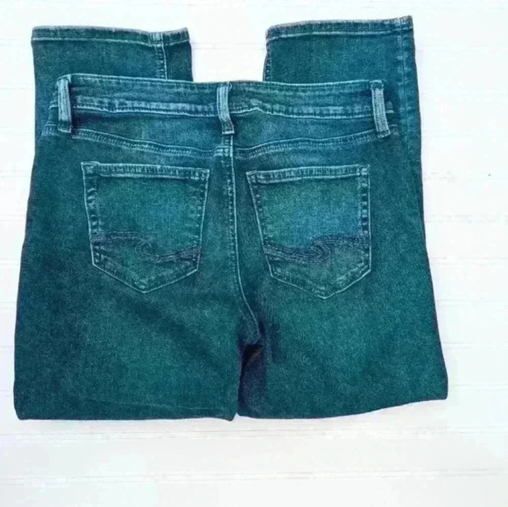Silver Jeans Suki Capri Cropped Jeans